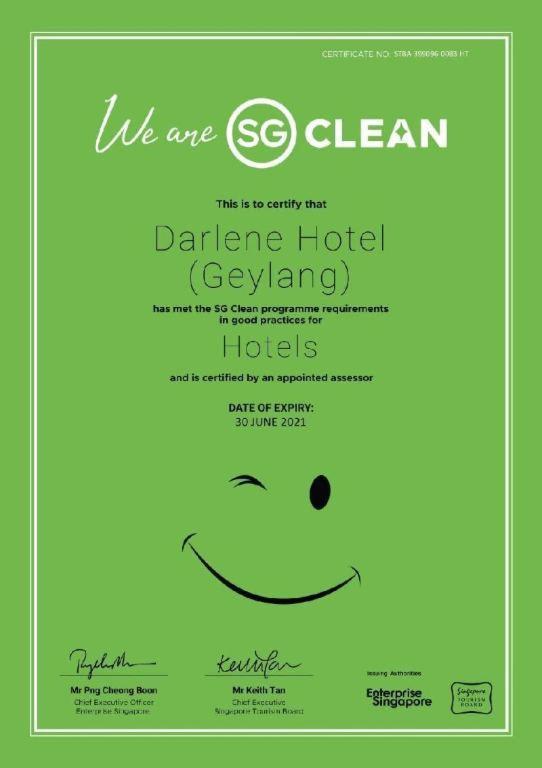 Darlene Hotel Singapore Eksteriør billede